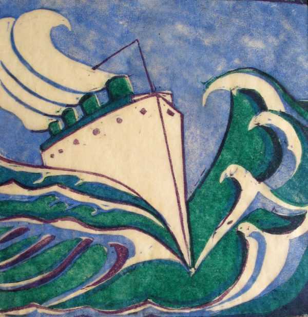 Liner, Possibly Titanic, Ursula Fookes