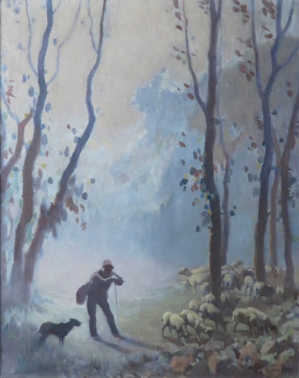 Adolphe Valette sell art to Robert Perera