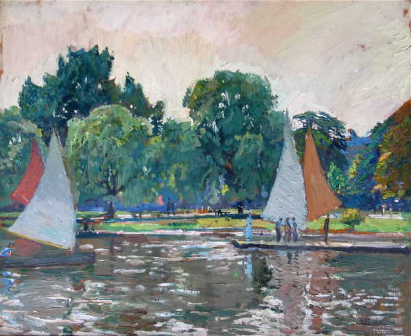 John Anthony Park JA Park sell art to Robert Perera