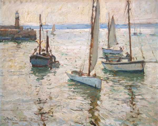 John Anthony Park JA Park sell art to Robert Perera