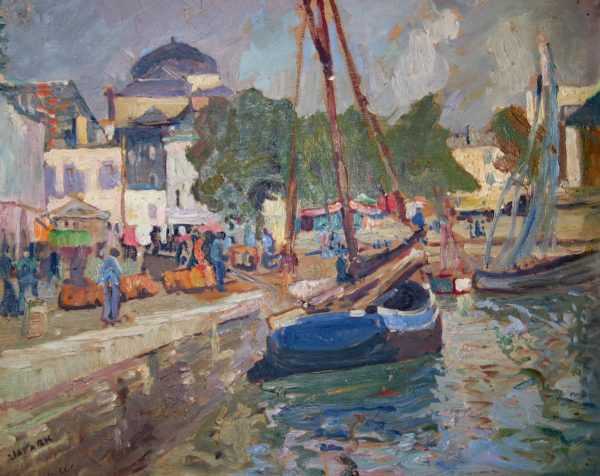 John Anthony Park JA Park sell art to Robert Perera