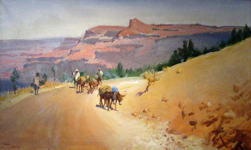 erence Cuneo OIl painting sell artist Robert Perera Fine Art Ltd