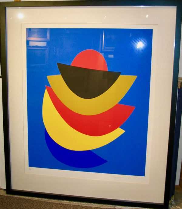 Sell Terry Frost signed silkscreen print