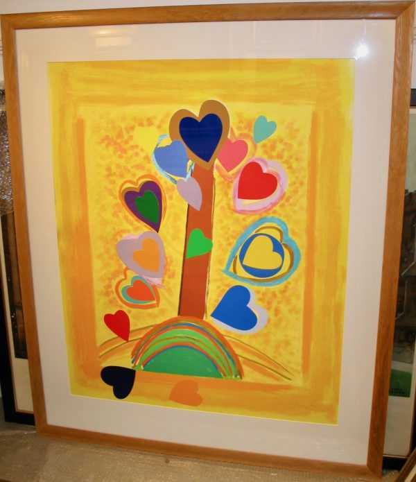 Sell Terry Frost Love Tree Silkscreen - Robert Perera Fine Art