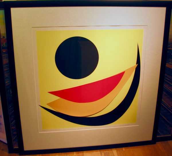 Sell Terry Frost original collage and silkscreen