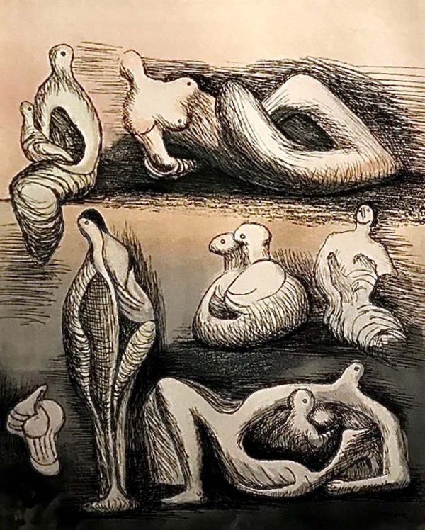 Henry Moore we buy and sell free valuation at Robert Perera Fine Art